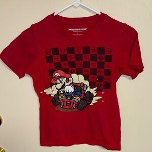 Nintendo Red Mario Kart Kids Tee